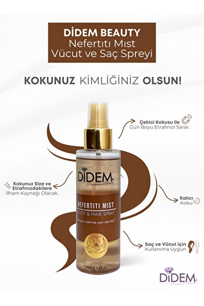 Nefertiti Saç Ve Vücut Spreyi 150 ml