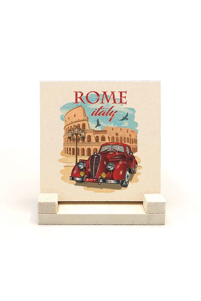 Sadrazam Rome Visual Printed Natural Stone Tabletop