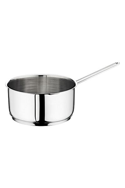 OMS PASLANMAZ 4002 One Piece Stainless Steel 18x10 Cm Milk Jug