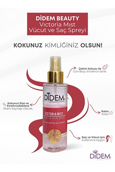 Victoria Saç Ve Vücut Spreyi 150 ml