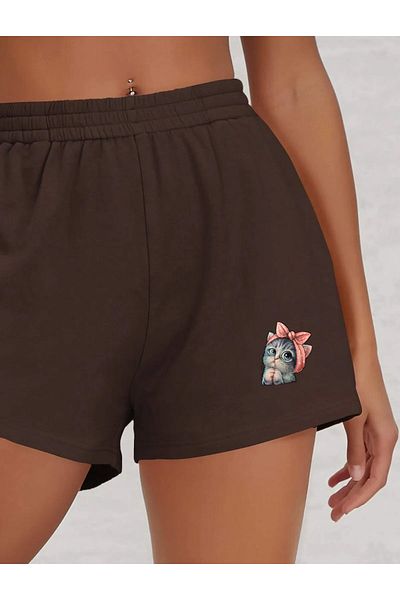 DAXİS Sportwear Company Printed Women's Short Shorts