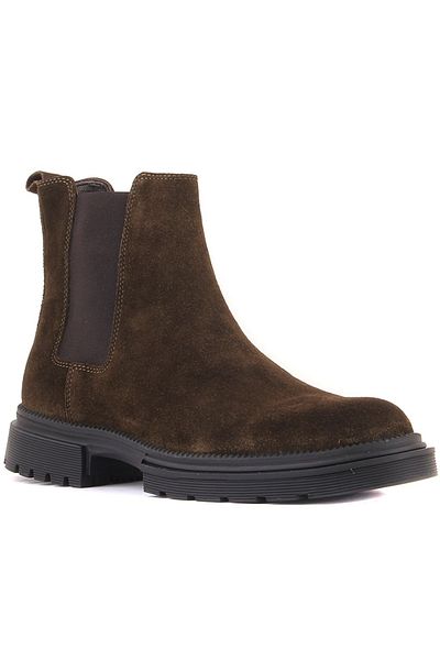 SailLakers - Khaki Suede Men's Chelsea Boots