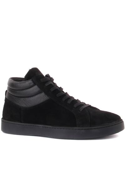 SailLakers - Чорні замшеві чоловічі черевики 102-4008-18866