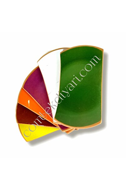 çömlek diyarı Cut-Out Presentation Plate 6 Pieces (SMALL)