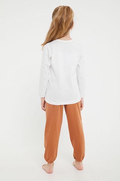 U.S. Polo Assn. 1214 Σετ μακρυμάνικη πιτζάμες για κορίτσια