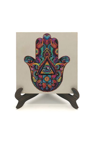 Sadrazam Fatima's Hand Printed MDF Desktop
