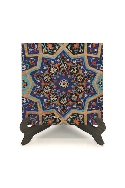 Sadrazam Rumi Pattern Printed MDF Desktop