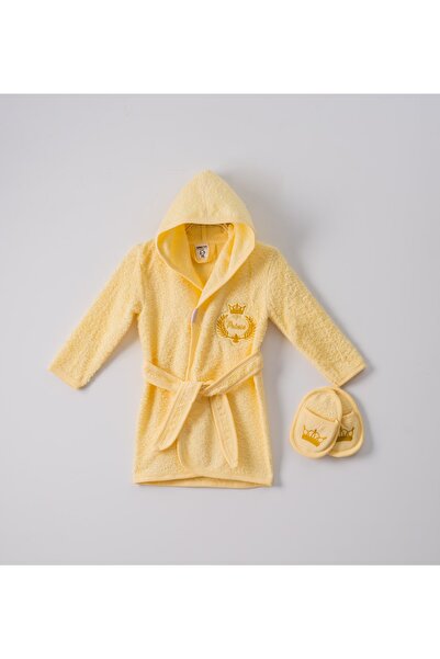 instababyrooms طقم روب حمام للأطفال مكون من قطعتين من برنس موديل 452