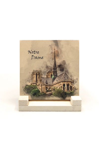 Sadrazam Notre Dame Printed Natural Stone Tabletop