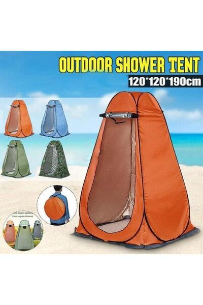 dolphinteknoloji Kamp Alanı Giyinme Çadırı Wc Çadırı Duş Fotoğrafcı Prova Kabini Pencereli Model 190*120*120cm