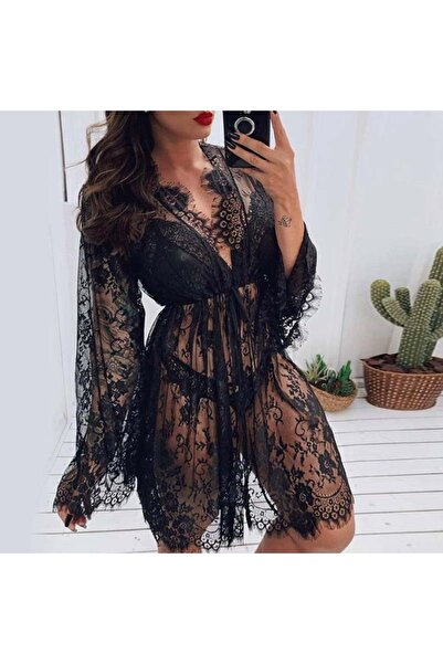 nuriçgiyim ماميا الدانتيل خلع الملابس ثوب