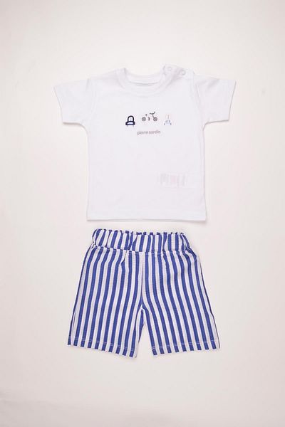 Pierre Cardin 100% Cotton Boy's Summer Shorts Set 303533