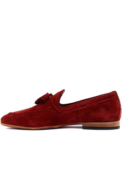 SailLakers - Burgundy Suede Men's Shoes 101-3742-8-1174