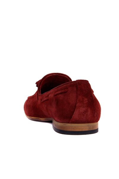 SailLakers - Burgundy Suede Men's Shoes 101-3742-8-1174