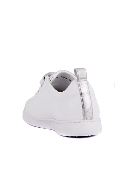 SailLakers - White Leather Men's Casual Shoes 101-3699-He754