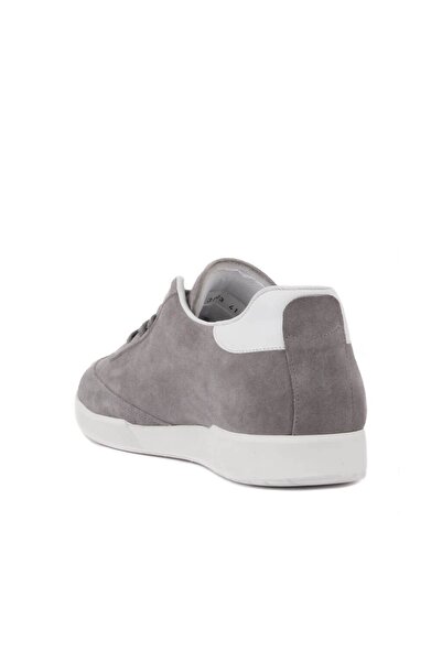 SailLakers - Gray Suede Men's Casual Shoes 101-3823-10097