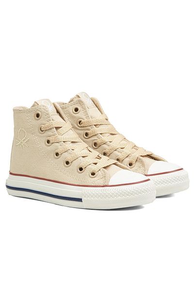Benetton ® |   Bn-90686-3409 Μπεζ - Παιδικά Αθλητικά Παπούτσια