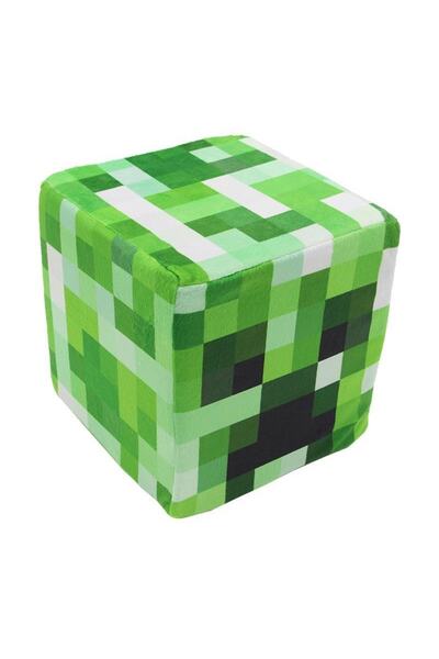 Schulzz وسادة وسادة على شكل مكعب زاحف من القطيفة مقاس 10 سم