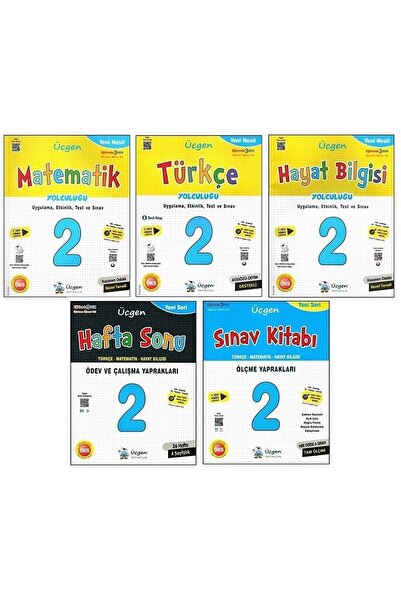 Üçgen Yayıncılık Üçgen 2 Sınıf Ilkokul Yolculuğu Yeni Nesil Tam Set