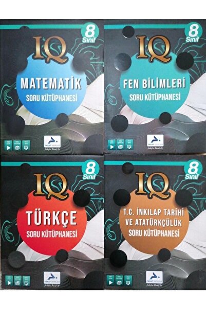 Prf Yayınları Prf Paraf 8.sınıf Lgs Iq 4'lü Soru Kütüphanesi Seti