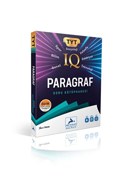 paraf yayınları Tyt Iq Paragraf Soru Bankası
