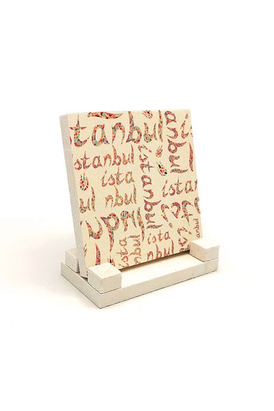 Sadrazam Istanbul Printed Natural Stone Tabletop