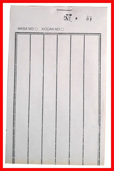 sam ofset Yazboz Oyun Kağıdı (kahveci Kağıdı) 10x16.5 Cm 100 Yapraklı, Numara...