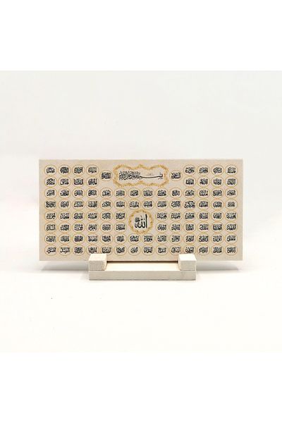 Sadrazam Esma-ül Hüsnayazılı Natural Stone Desktop