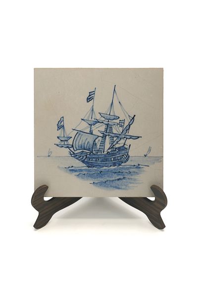 Sadrazam Dutch Pattern Printed MDF Desktop