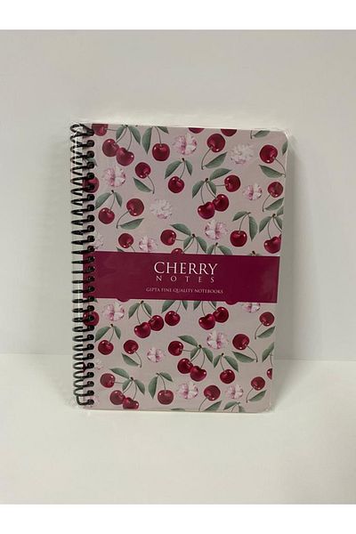 Gıpta Cherry Notes 120 HP 17.24 Size Checked Notebook