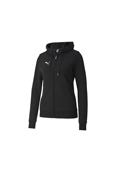 Puma 23 Casuals Hooded Jacket W Kadın Futbol Antrenman Ceketi 65708303 Siyah