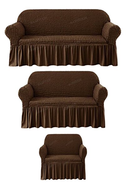 BASHTUGH TİCARET Husă pentru scaun Bürümcük, husă elastică pentru canapea extensibilă, husă pentru scaun lavabilă pentru set de canapea 321