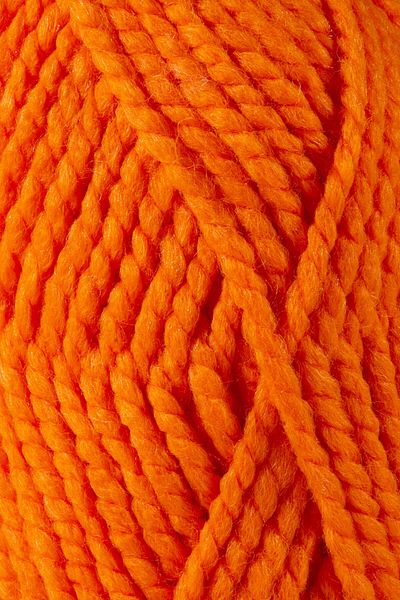 SENSY Premium Wool Ease Hand Knitting Thread Scarf Beanie Hat Thread Poncho Thread Cardigan Thread Orange