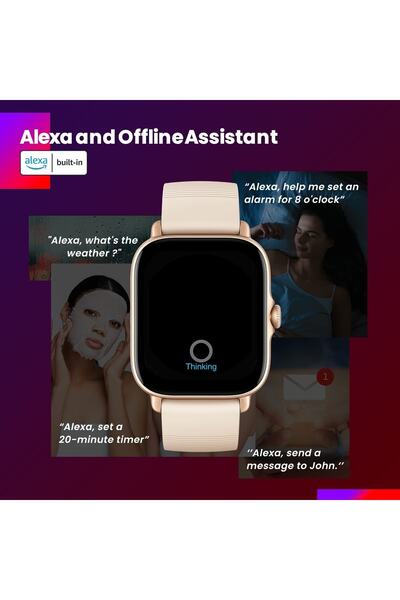 Amaze Amazfit Gts 3 Akıllı Saat, Fitness, Adet Döngüsü Kontrolü, Kalp Atış Hızı, Spo2 Ve Stres Seviyesi, 1