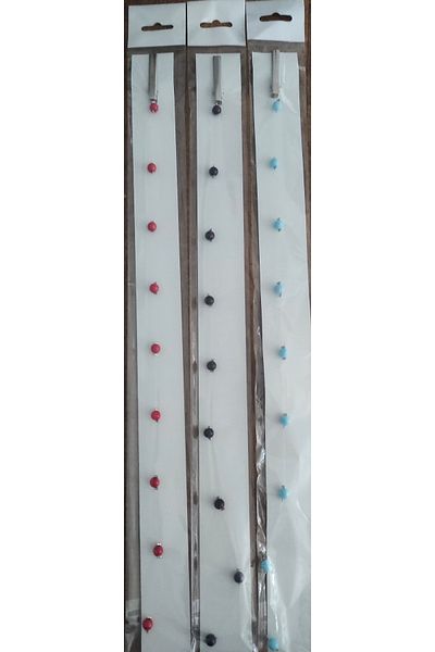 SÇ PERUK 3 Pack Braid Young New Generation Hair Clip Accessory Bead