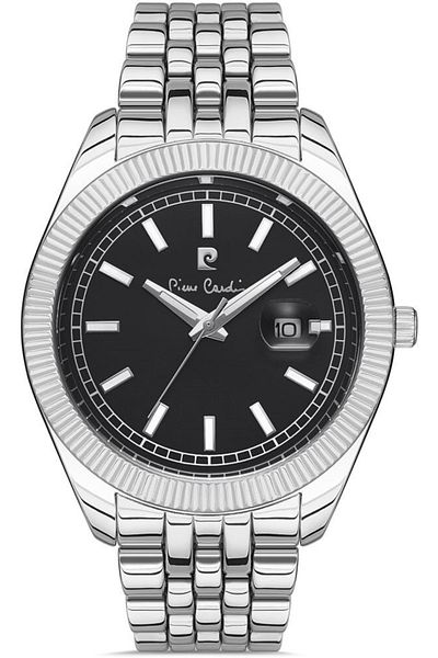 Pierre Cardin 800701F05 Steel Cord Men's Wristwatch 30 Mt Waterproof