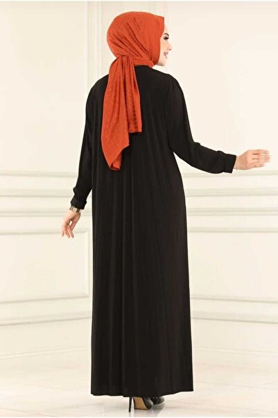 MODAMÜNASİP Υπέροχο φόρεμα Sandy ριγέ με αυτοπλισέ