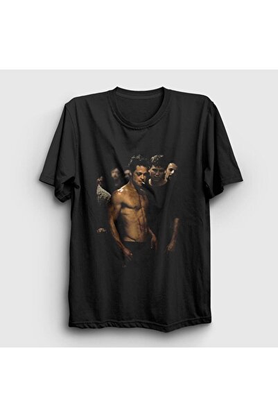 ZOKAWEAR Unisex crni Tyler Durden film Fight Club Fight Club T-shirt 244833tt
