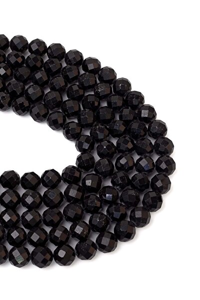 Dünya Doğal Taş Piatra de turmalina tăiată cu fațete de 8 mm A