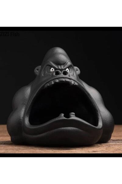 Şana Dizayn Geri Akış Buhurdanlık & Tütsülük Goril Küllük