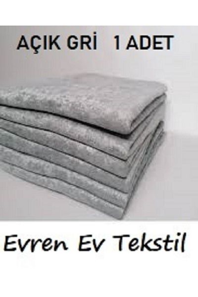 Evren Ev Tekstil 1 Velvet Printed Non-Slip Sofa and Sofa Bed Cover 180*210 Cm