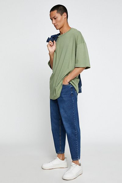 Koton 3sam40125nd Ανδρικό Jean Παντελόνι Medium Indigo