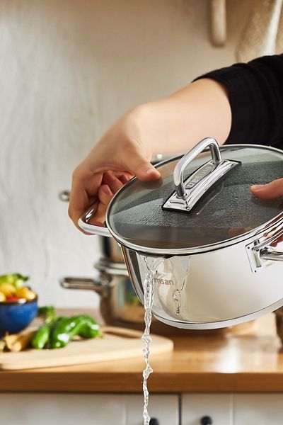 Emsan Chester 8 Piece Steel Pot Set