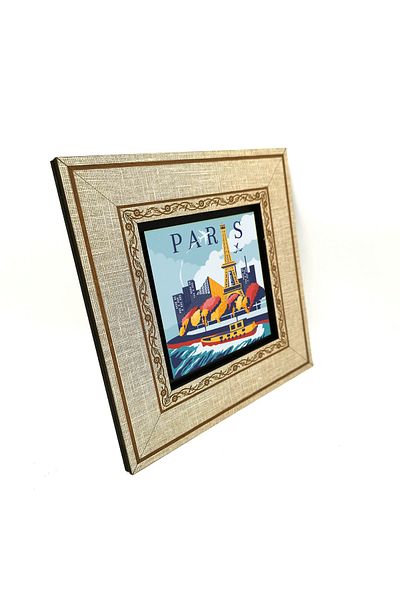 Sadrazam Τραπέζι Paris Printed MDF