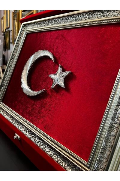 DEN Sanat Atölyesi Plaket Bayrak Filografi Tablo