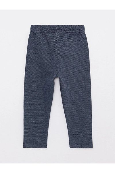 LC Waikiki Basic Cotton Baby Boy Pajama Bottoms with Elastic Waist