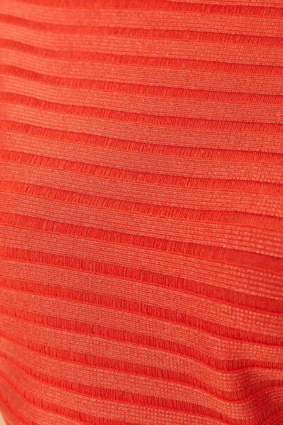 JOIN US Μπλούζα με νυχτερίδα με λαιμόκοψη πορτοκαλί