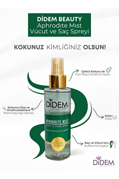 Aphrodite Saç Ve Vücut Spreyi 150 ml