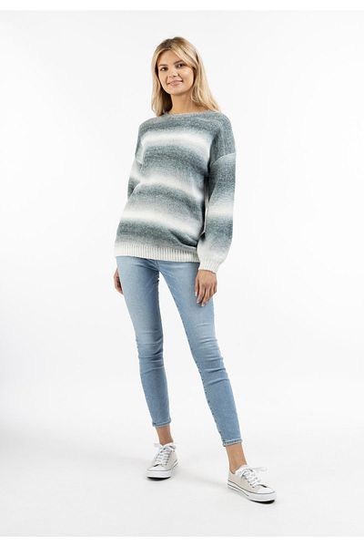 USHA Strick Pullover sivene