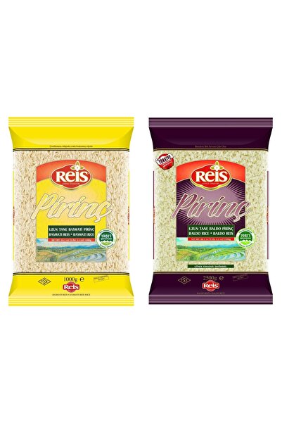 Reis Kalitesiyle Buluşan Lezzet Ikili: 2.5 Kg Gönen Baldo Pirinci Ve 1 Kg Bas...